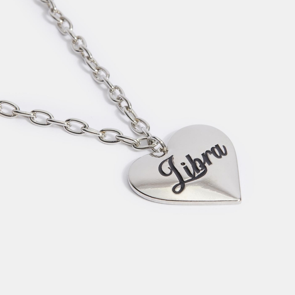 👾 Dolls Kill Libra Heart Necklace